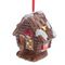 Украшение новогоднее &quot;Избушка&quot; с подсветкой , L7 W5 H8 см, (2хLR44), 3в.