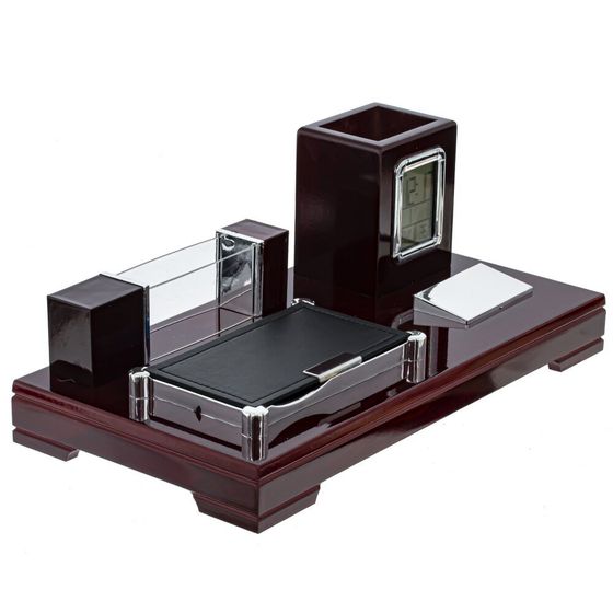 Настольный набор 5 в 1, L34 W18 H14 см