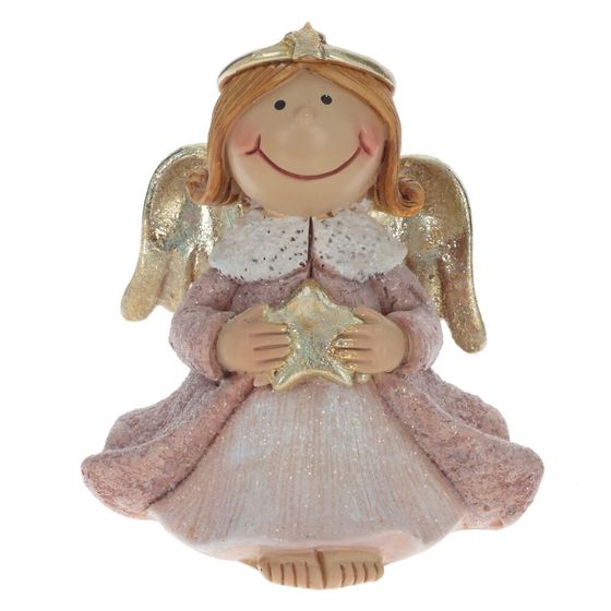 Фигурка декоративная &quot;Ангел&quot;, L7 W6 H7,5 см, 2в.