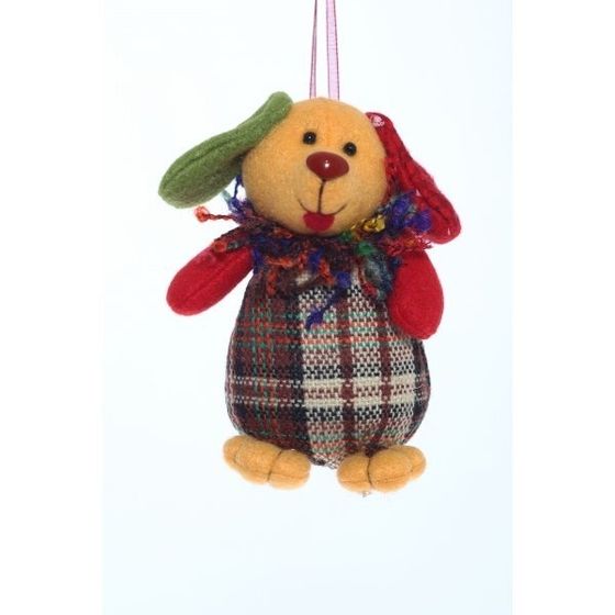 Новогоднее украшение «Собачка» L7 W5,5 H11,5 см, 6в.