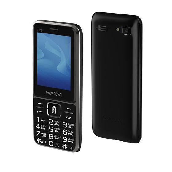 Мобильный телефон Maxvi P3 black