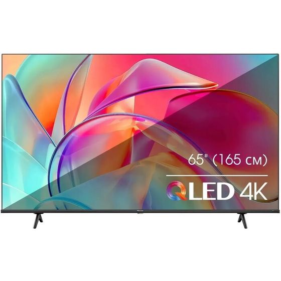 Телевизор HISENSE 65E7KQ, 65&quot;, 3840x2160, DVB-T2/C/S2, HDMIх4, USBх1, Q-LED, Smart TV, черный