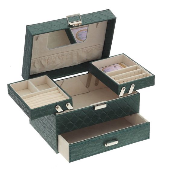 Шкатулка для украшений, Д22,5 Ш15,5 В14 см