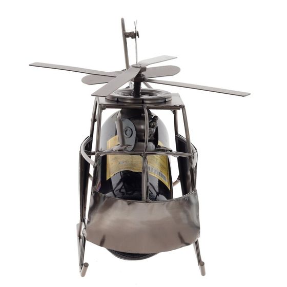 Подставка для бутылки &quot;Вертолет&quot;, Д35 Ш23 В19 см