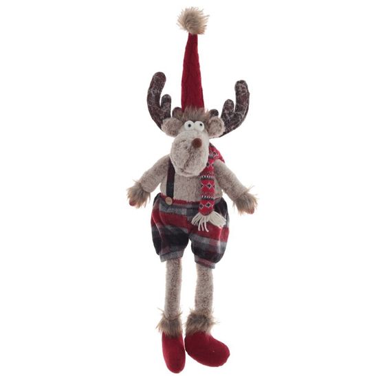 Игрушка набивная &quot;Олень&quot;, L22 W16 H74/24 см, 2в.