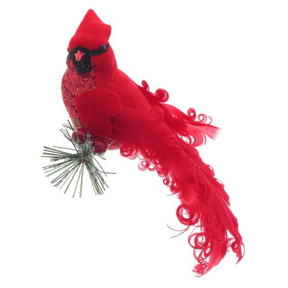 Фигурка декоративная &quot;Птичка&quot;, L19 W7 H7 см, 2в.