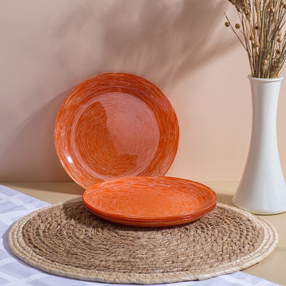 Тарелка десертная БРАШМАНИЯ ОРАНЖ 20.5см