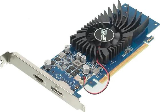Видеокарта Asus PCI-E 3.0 GT1030 2Gb GT1030-2G-BRK GDDR5 64bit 1228/6008 HDMIx1 DPx1 HDCP low prof RTL (90YV0AT2-M0NA00)