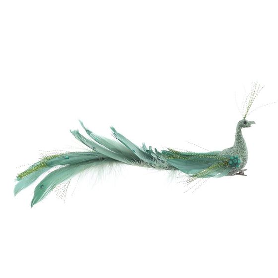 Изделие декоративное &quot;Павлин&quot;, L27,5 W7 H6,5 см, 2в.