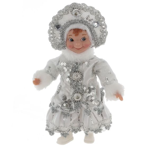 Игрушка набивная &quot;Снегурочка&quot;, L12 W5 H20 см