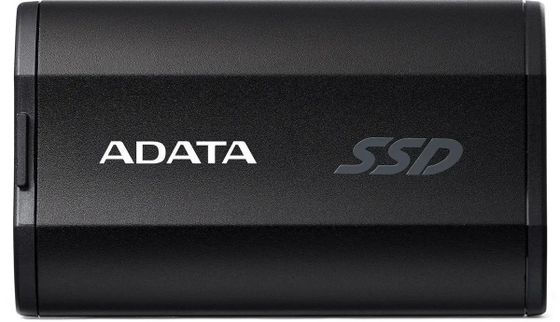 Внешний SSD 4Tb Adata External SSD SD810 Type-C, USB 3.2 Gen2х2, up to R/W 2000/2000 MB/s, 72.7x44x12.2mm черный
