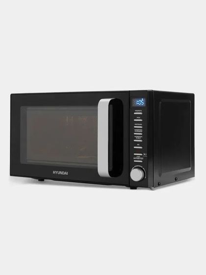 Микроволновая печь Hyundai HYM-D3044 23л. 700Вт черный/серебристый