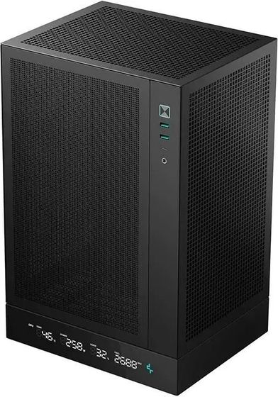 Корпус Deepcool CH170 Digital черный без БП MiniTower miniITX