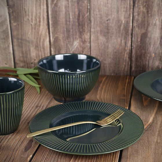 Тарелка обеденная EMERALD GREEN 27см