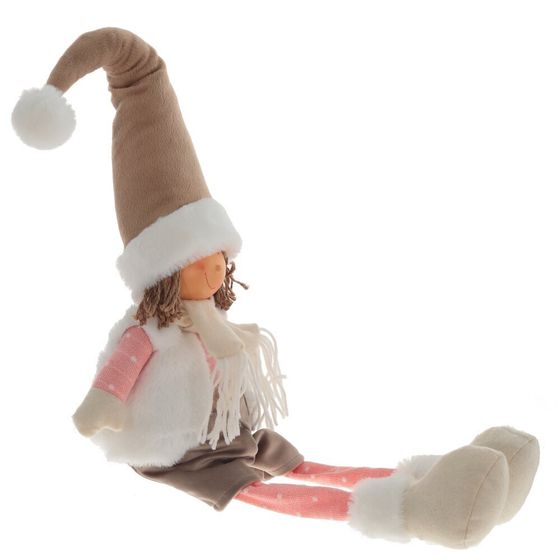 Игрушка набивная &quot;Мальчик/Девочка&quot;, L16 W8 H56/20 см, 2в.