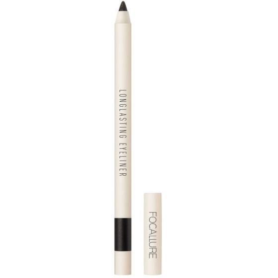 Карандаш для век Focallure Lasting Soft Gel Pencil, тон 01, 0,4 г