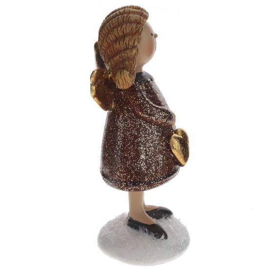 Фигурка декоративная &quot;Ангел&quot;, L5,5 W4 H10 см, 2в.