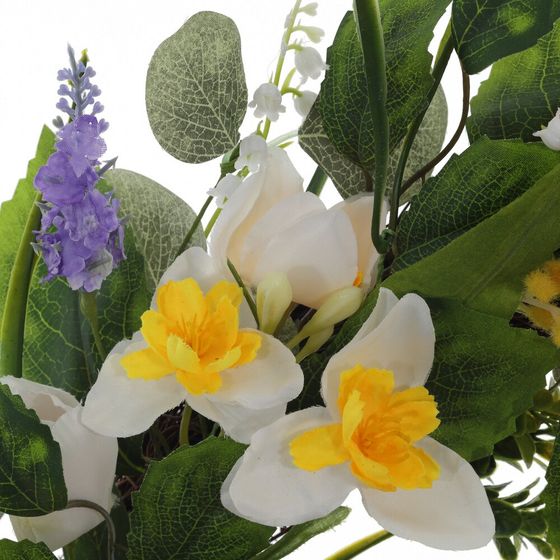 Изделие декоративное "Венок пасхальный", L46 W46 H12 см