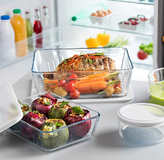 Контейнер с крышкой Cook Freez 22x17x6см 1.5л прямоугольный