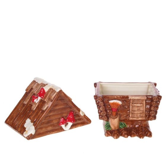 Конфетница &quot;Избушка&quot;,, 1600 мл, L22 W17 H26 см