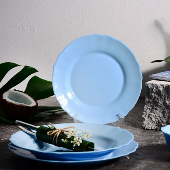 Тарелка десертная ЛУИ XV ЛАЙТ БЛЮ 19см