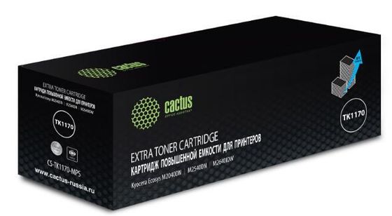 Картридж лазерный Cactus CS-TK1170-MPS TK-1170X черный (12000стр.) для Kyocera Ecosys M2040dn/ M2540dn/M2640idw