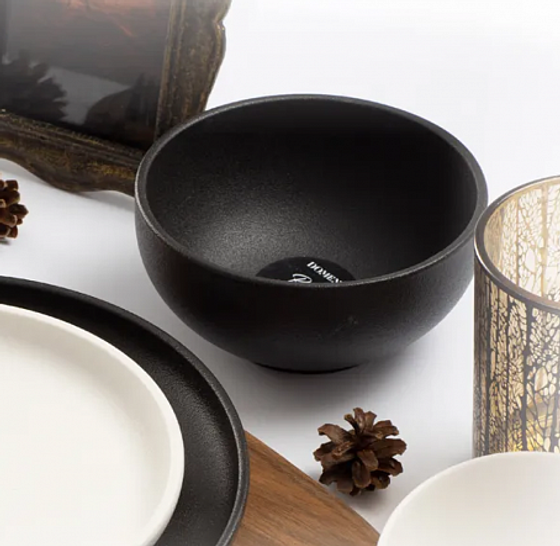 Салатник ROCK BLACK 15см