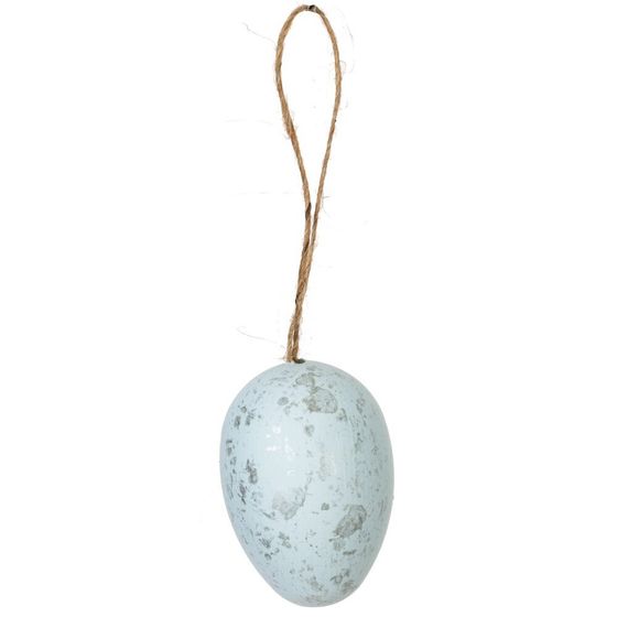 Набор из 6-ти изделий декоративных подвесных &quot;Яйцо&quot; (4*6,5), L14 W12,5 H4,5 см