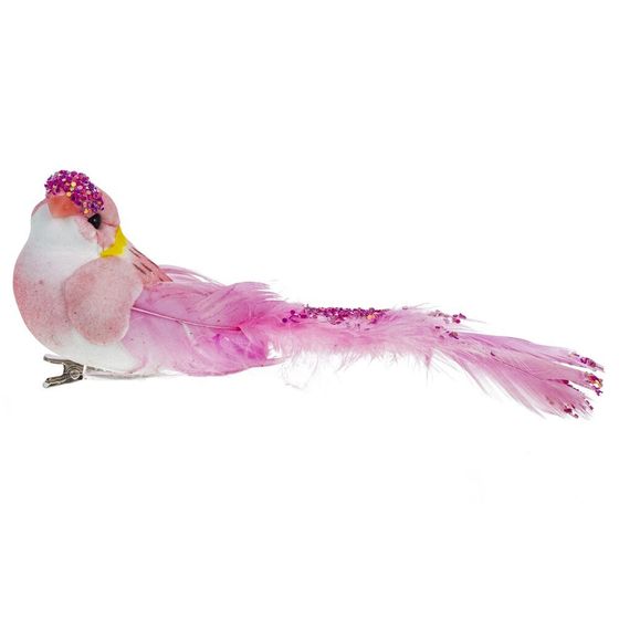 Изделие декоративное &quot;Птичка&quot;, L15 W4 H5 см, 2в.