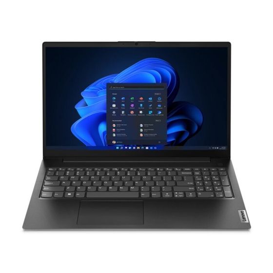 Ноутбук Lenovo V15 G4 AMN, 15.6&quot;, R5 7520U, 8 Гб, SSD 256 Гб, noOS, черный