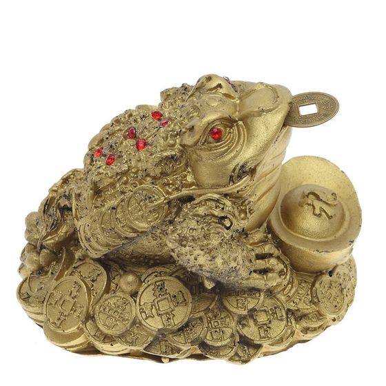 Фигурка декоративная &quot;Лягушка денежная&quot;, L10,5 W9 H7,5 см