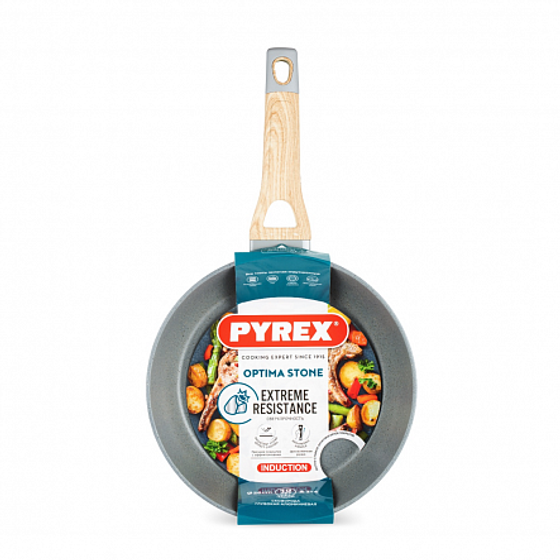 Сковорода глубокая OPTIMA Stone 26см индукция