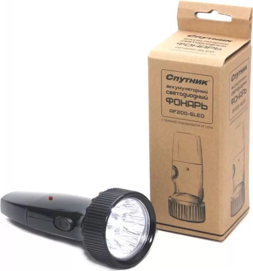 Фонарь Спутник AF200-5LED аккум.