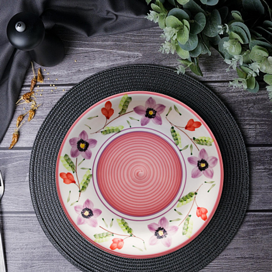 Тарелка обеденная FLOWER FANTASY 25см