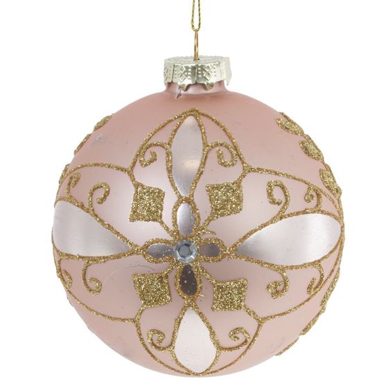 Набор из 9шт Украшение новогоднее &quot;Шар&quot;, D 10 см, L33 W32 H10,5 см