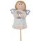 Фигурка декоративная (вставка) &quot;Ангел&quot;, L4,5 W3 H26 см, 4в.