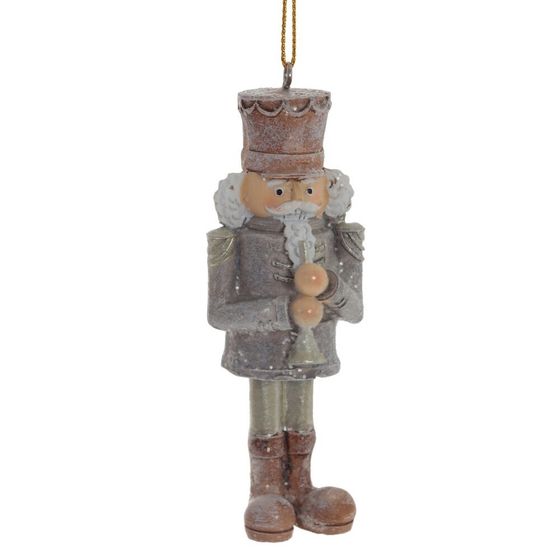 Фигурка декоративная подвесная &quot;Щелкунчик&quot;, L4 W3 H10 см, 2в.