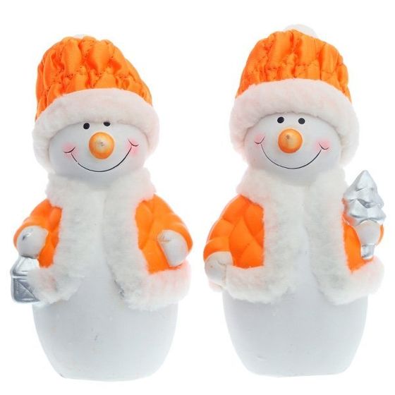 Фигурка декоративная &quot; Снеговик&quot;, L7,5 W6 H12 см, 6в.