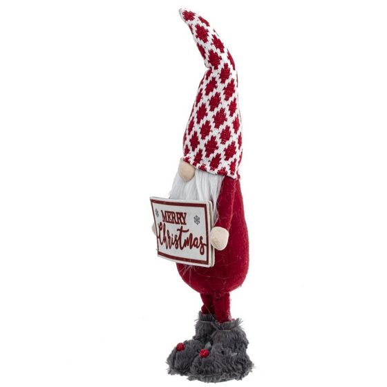 Игрушка набивная с подсветкой &quot;Гном&quot;, L18 W10 H51 см, 2в.