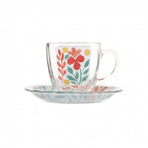 Набор чайный ALVIS RED 220мл