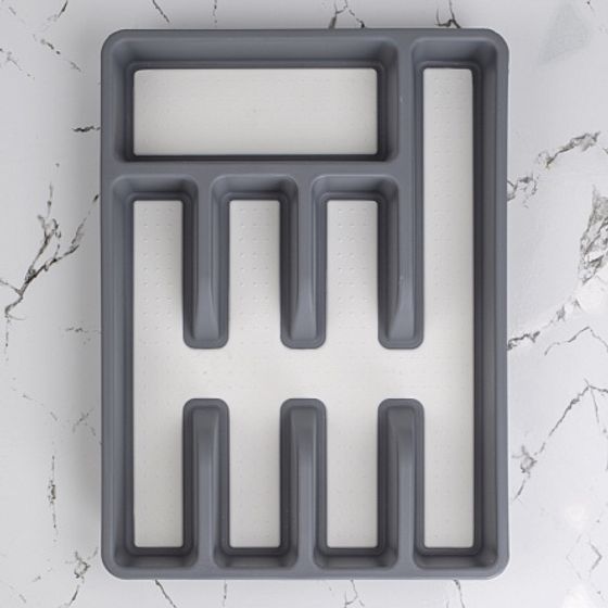 Лоток для столовых приборов с антискользящим дном