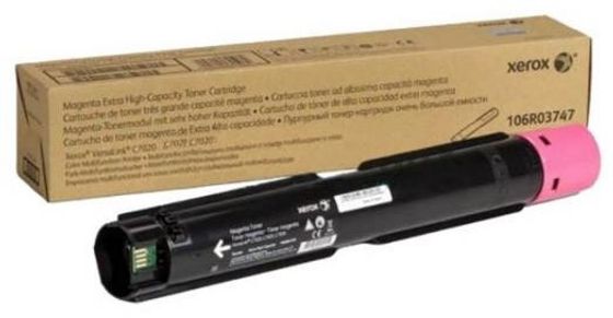 Картридж лазерный Xerox 106R03747 пурпурный (16500стр.) для Xerox VersaLink C7020/C7025/C7030