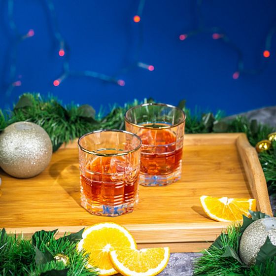 Стакан низкий ДАЛЛАС ГОЛД 2шт 300мл