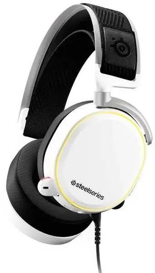 Гарнитура накладные Steelseries Arctis Pro+GameDAC проводные белый (61454)