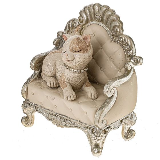 Фигурка декоративная &quot;Кошка&quot;, L10 W6,5 H12,5 см