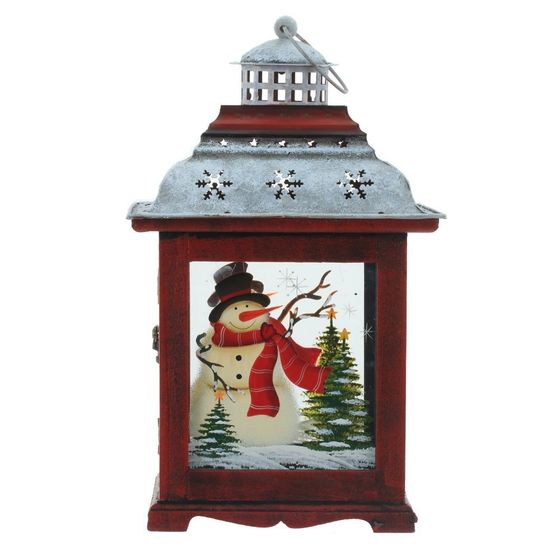 Фигурка декоративная &quot;Фонарик&quot;, L21 W21 H38,5 см