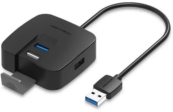 Разветвитель Vention USB 2.0 портов:4 черный (CHABD)