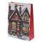 Пакет подарочный (бумага 210г/м2, блок 12шт), L18 W8,5 H23 см, 4в.