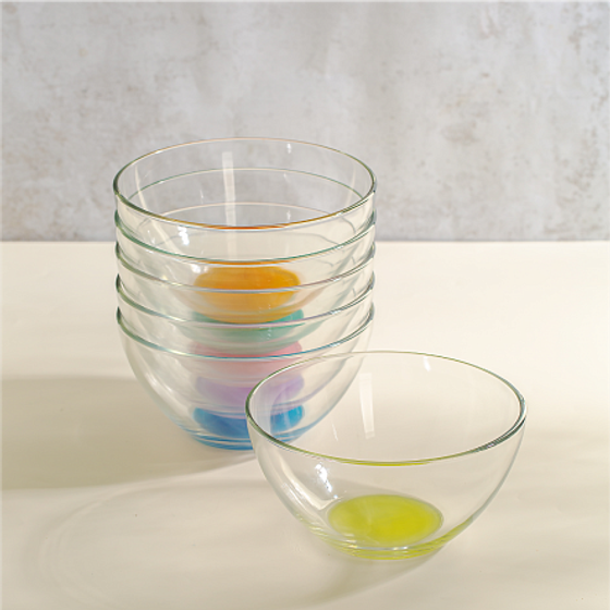 Салатник ГЛАДКИЙ ЛАК МИКС НЬЮ 15.8см