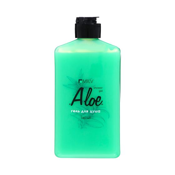 Гель для душа Milv &quot;ALOE&quot;, 340 мл